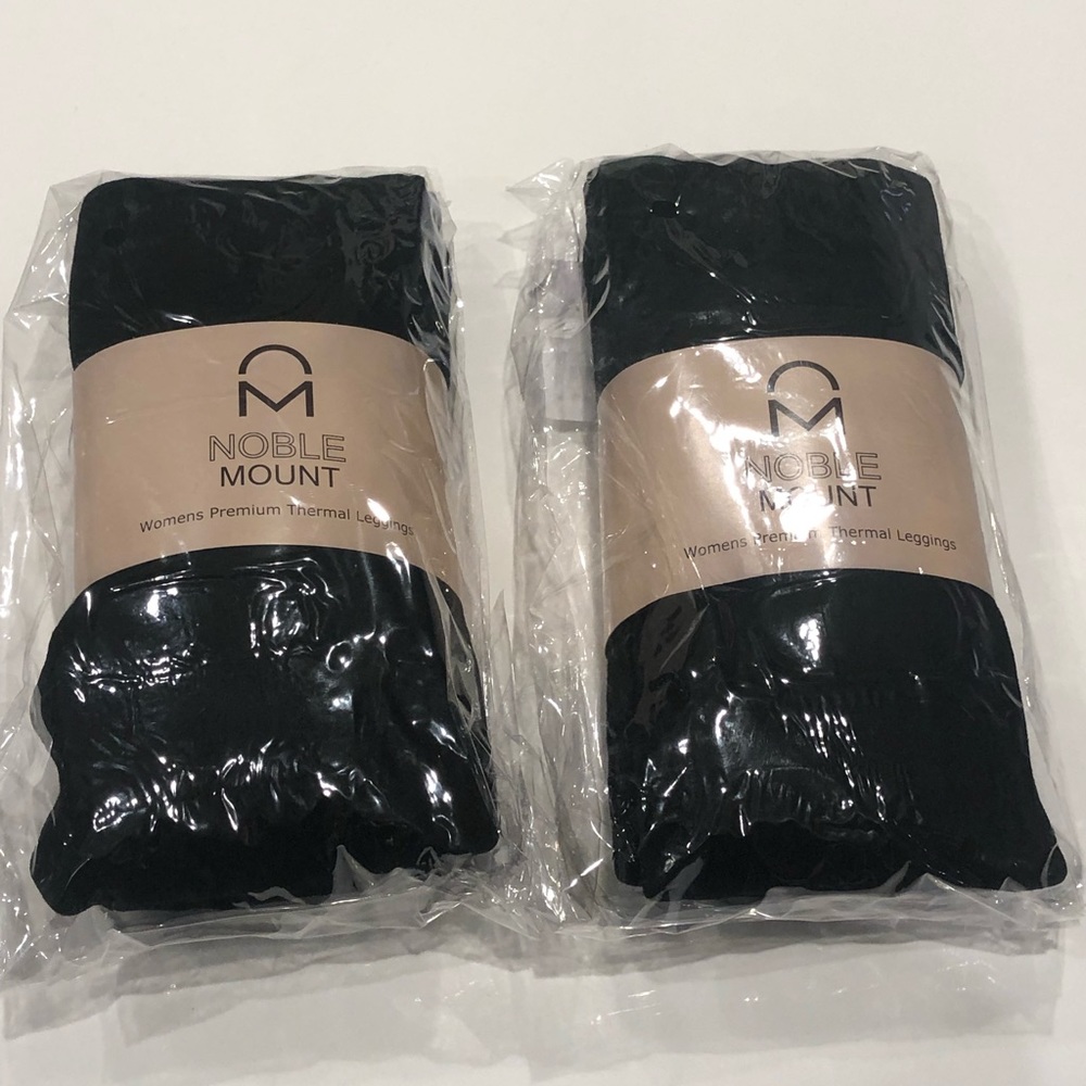 Black thermal leggings